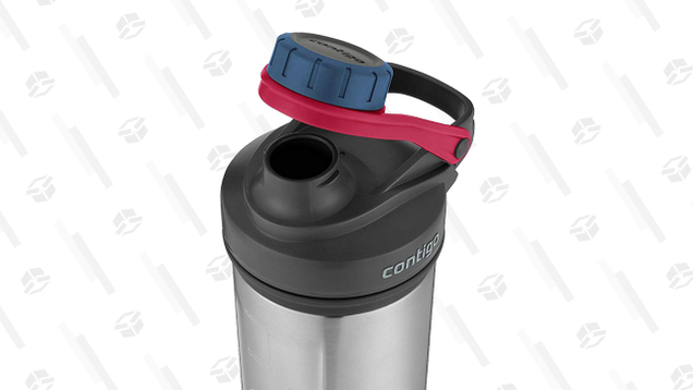 Contigo Vaccuum-Insulated Shake & Go Fit Stainless Steel Shaker Bottle, 24 oz | $6 | Amazon